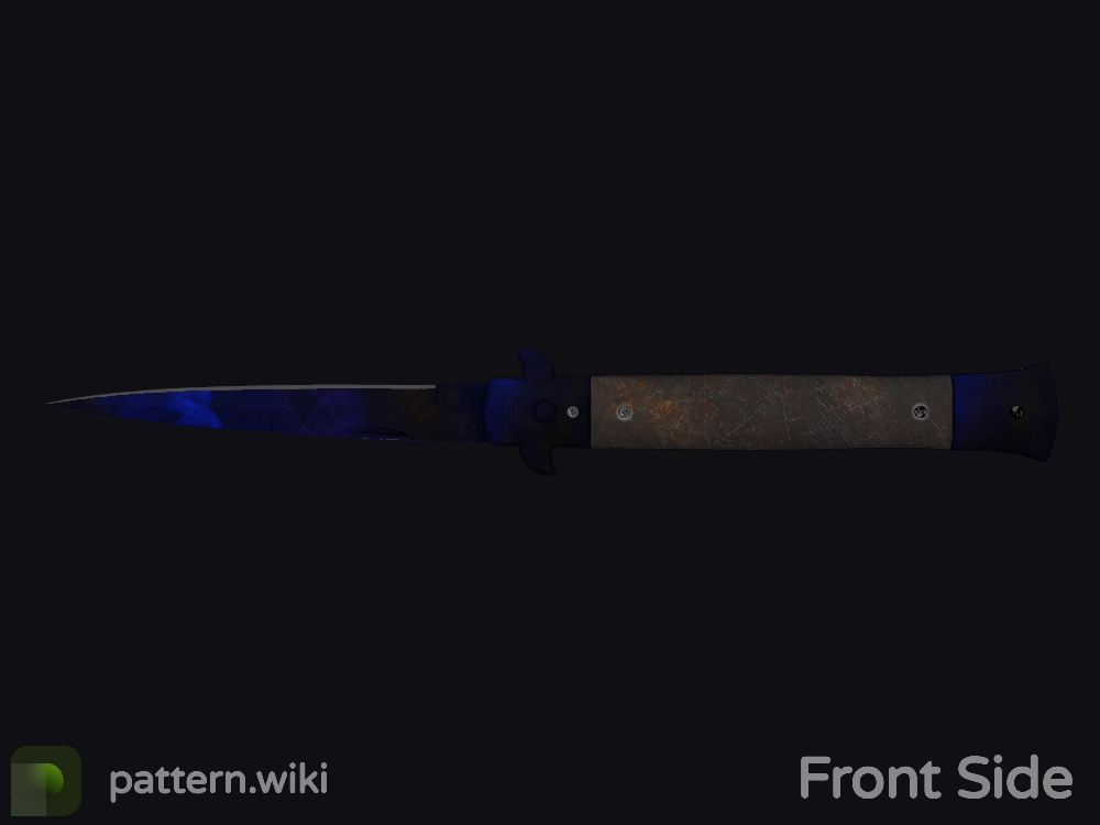 Stiletto Knife Doppler seed 510