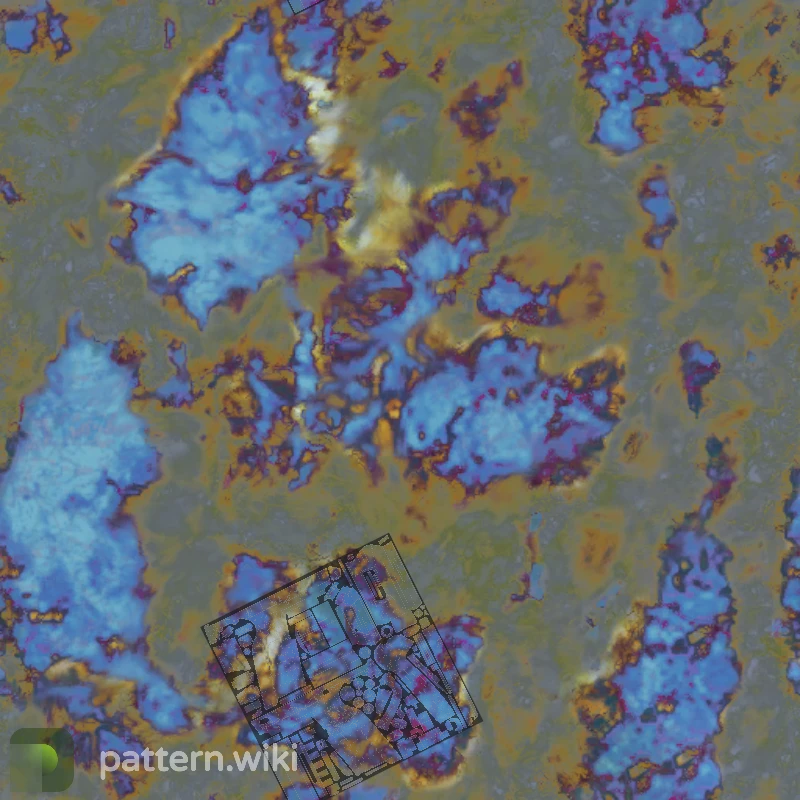 Five-SeveN Case Hardened seed 949 pattern template