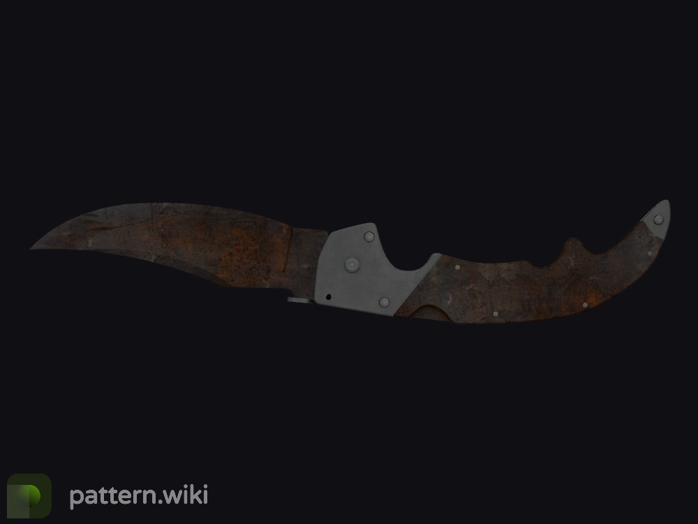 Falchion Knife Rust Coat seed 971