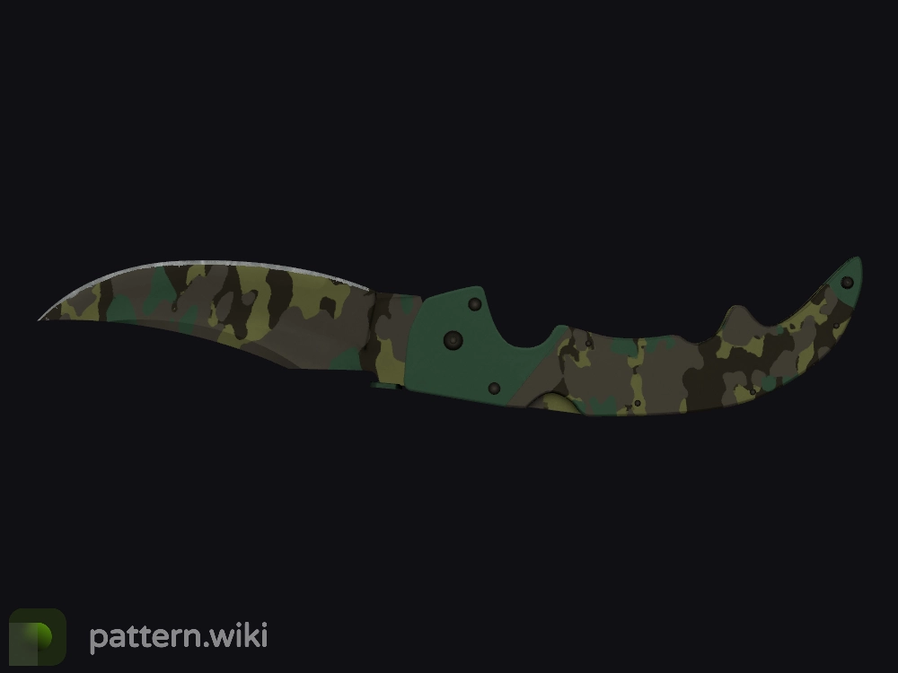 Falchion Knife Boreal Forest seed 237