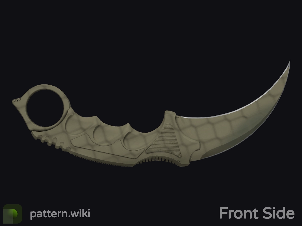 Karambit Safari Mesh seed 510