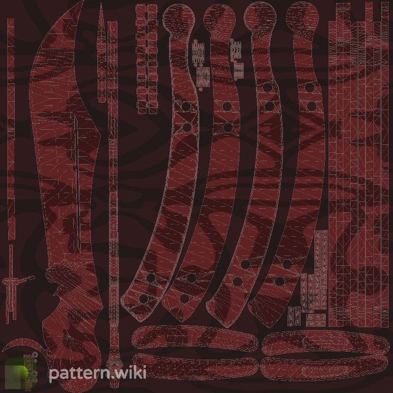 Butterfly Knife Slaughter seed 389 pattern template