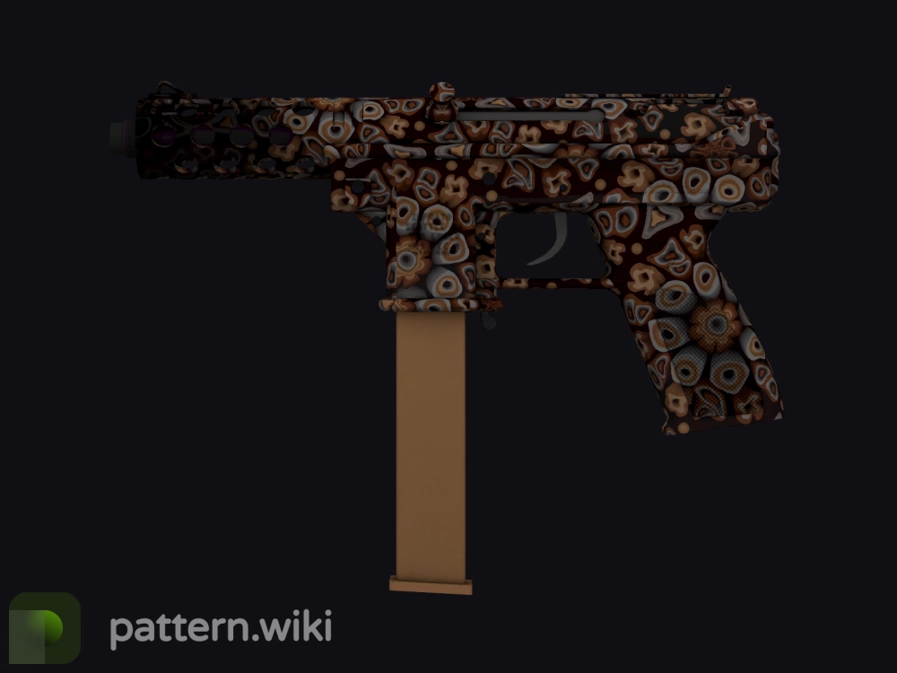 Tec-9 Orange Murano seed 662