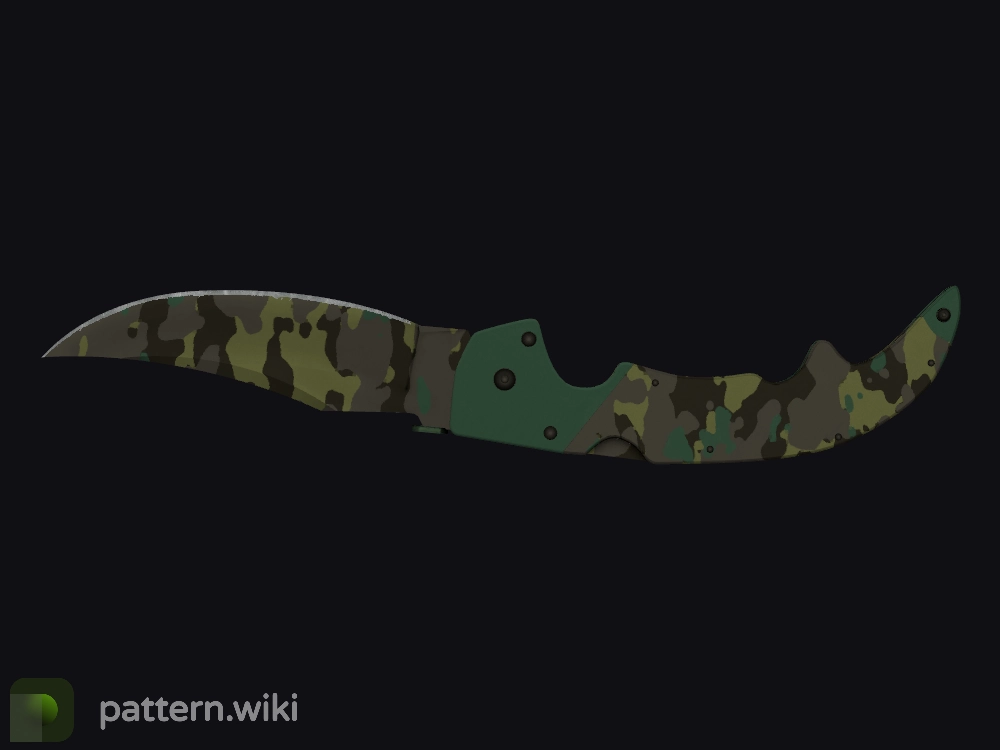 Falchion Knife Boreal Forest seed 114