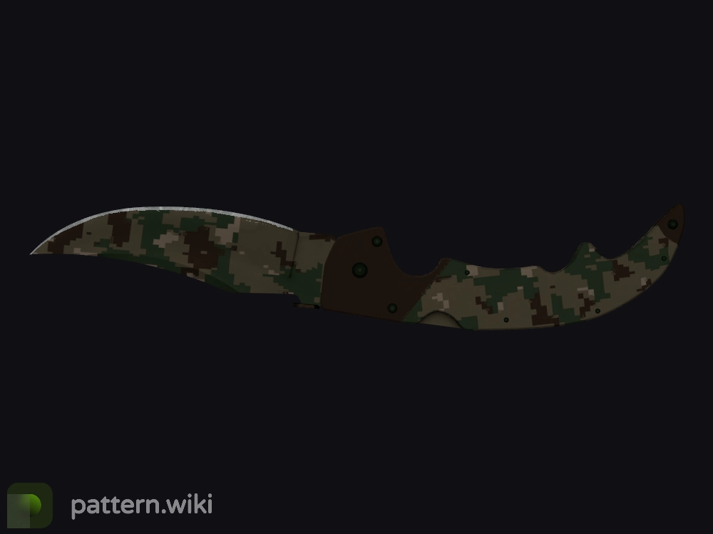 Falchion Knife Forest DDPAT seed 267
