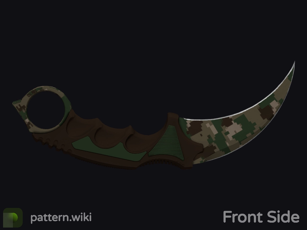 Karambit Forest DDPAT seed 129