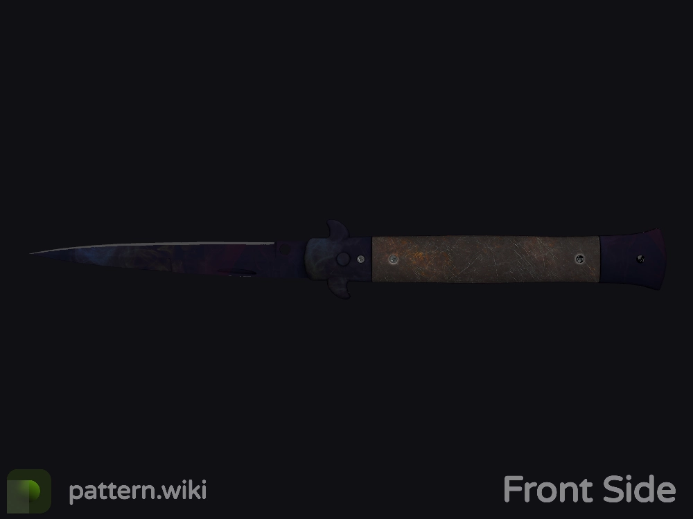 Stiletto Knife Doppler seed 302