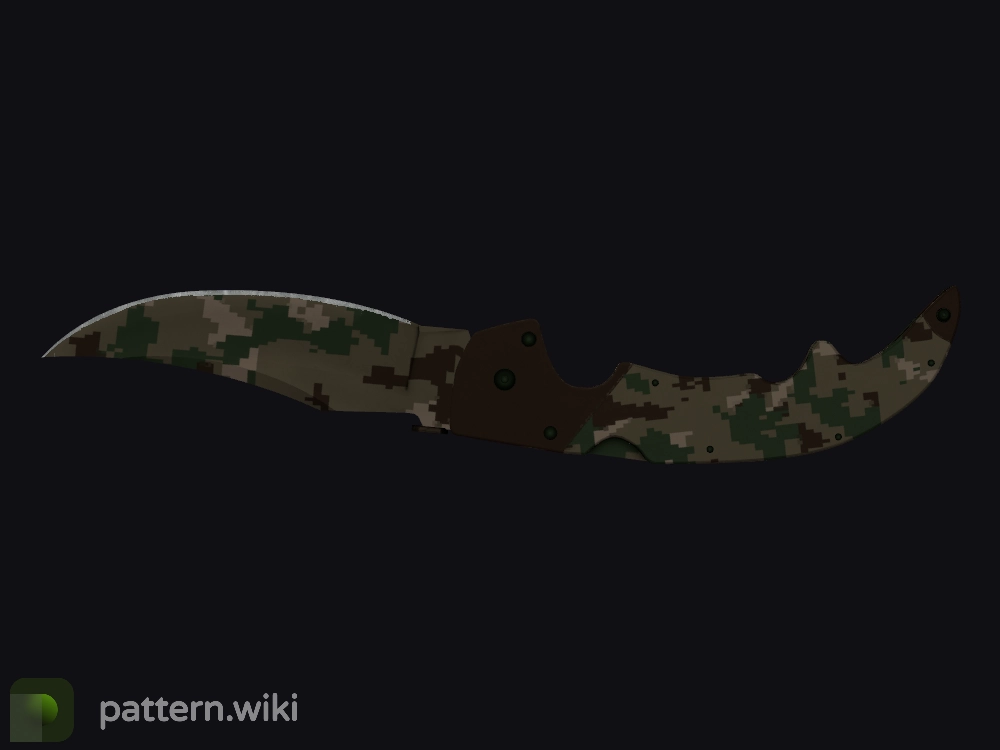 Falchion Knife Forest DDPAT seed 513