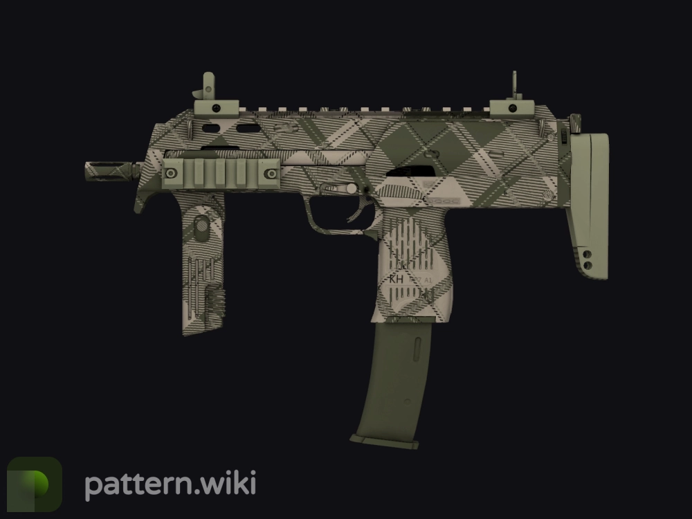 MP7 Olive Plaid seed 394