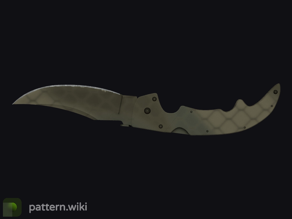 Falchion Knife Safari Mesh seed 340