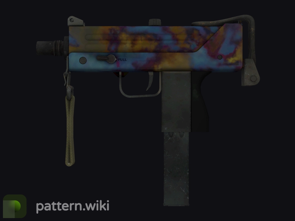 MAC-10 Case Hardened seed 86