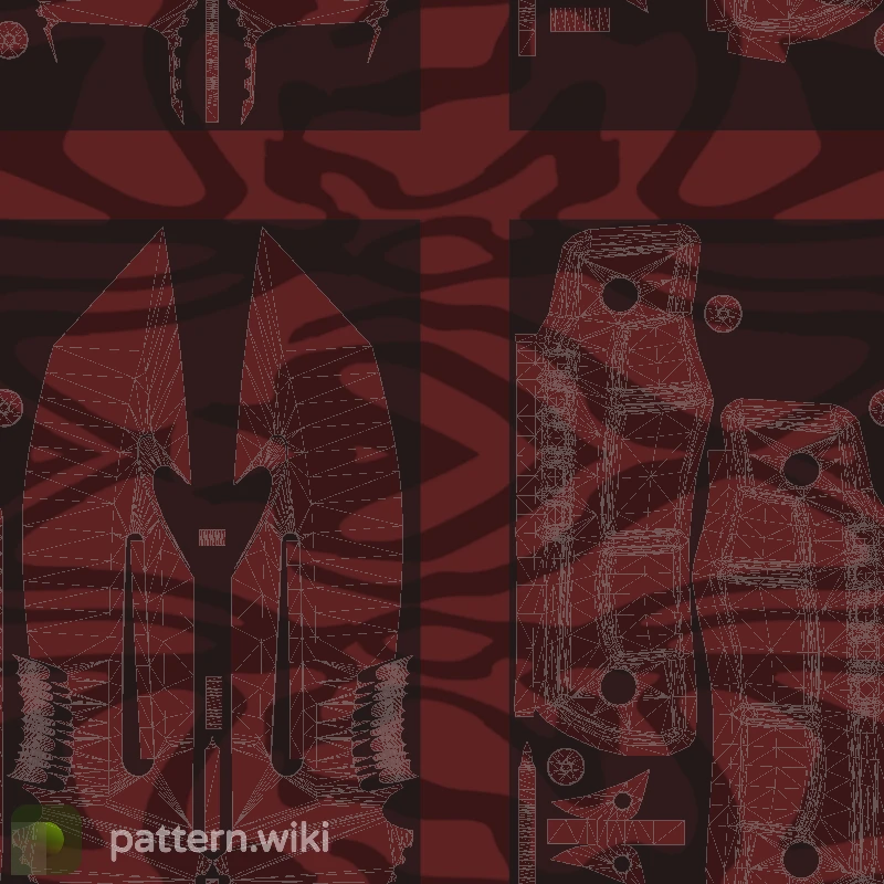 Survival Knife Slaughter seed 261 pattern template