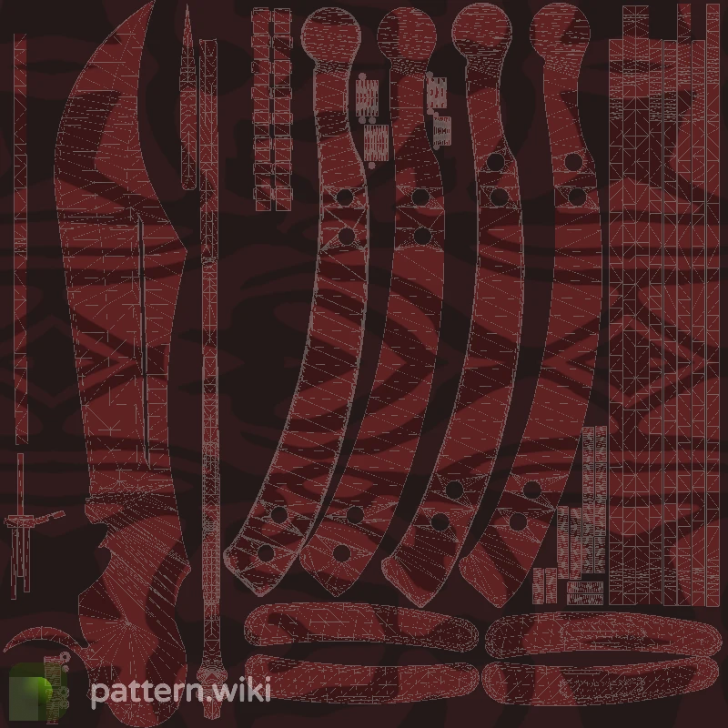 Butterfly Knife Slaughter seed 795 pattern template