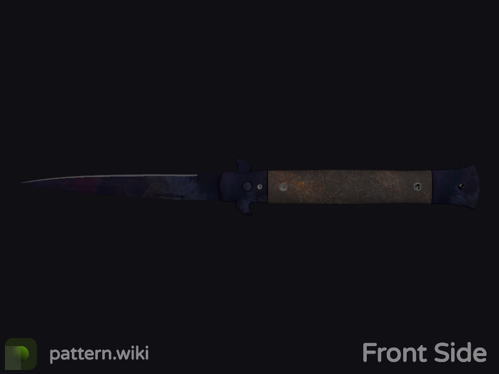 Stiletto Knife Doppler seed 125