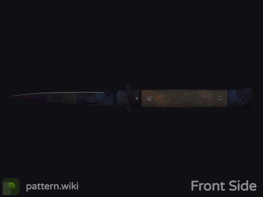 Stiletto Knife Doppler seed 406