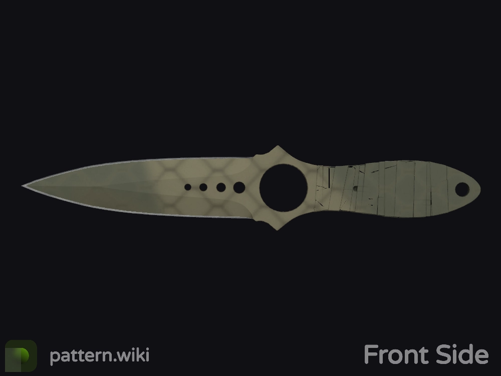 Skeleton Knife Safari Mesh seed 417