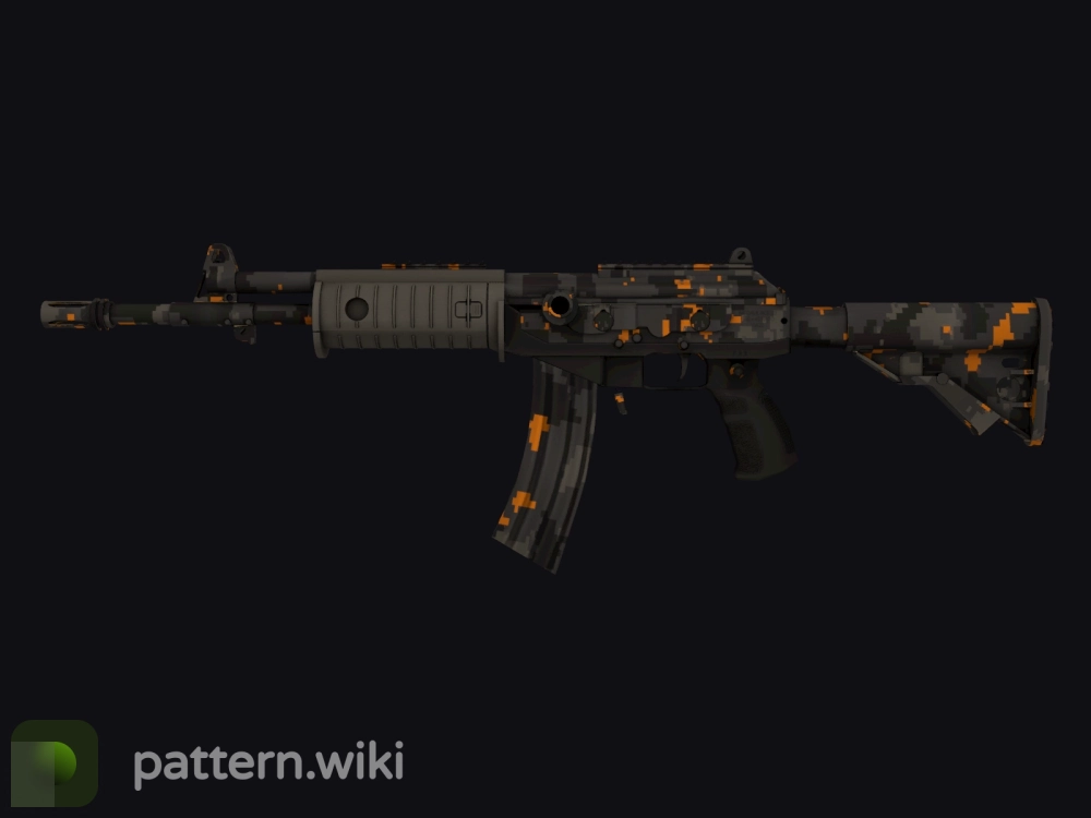 Galil AR Orange DDPAT seed 854