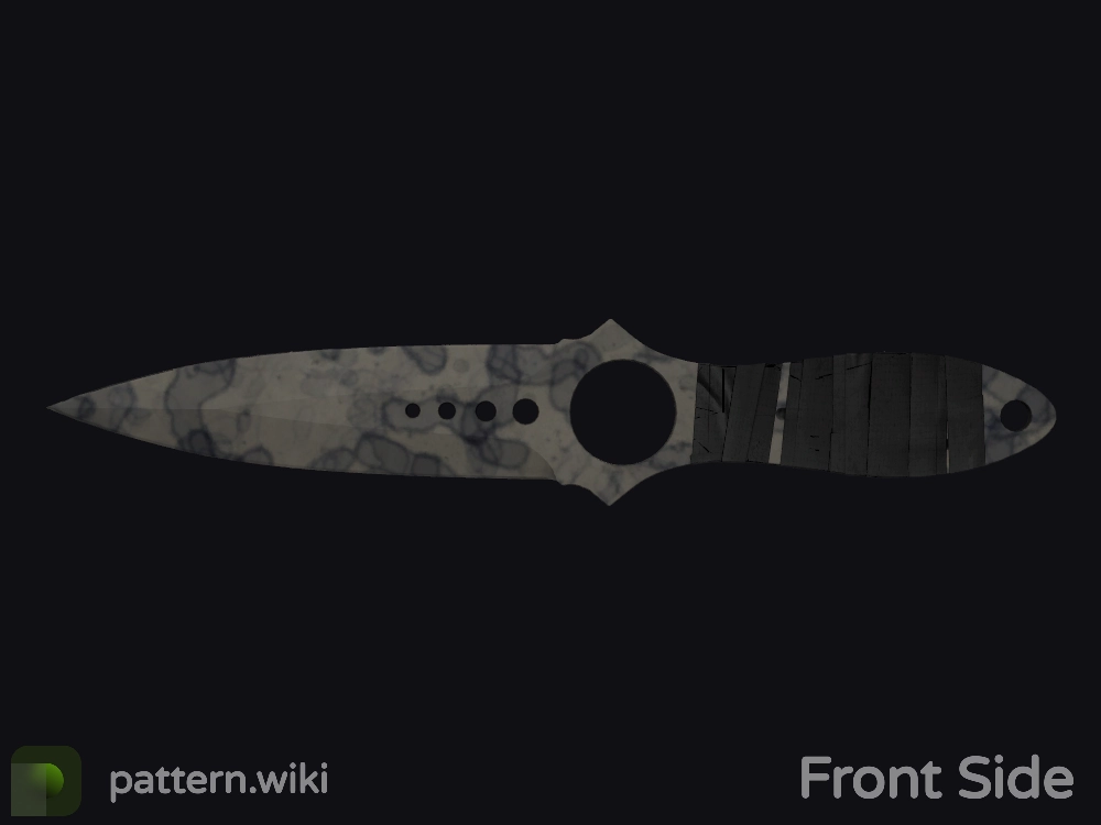 Skeleton Knife Stained seed 761