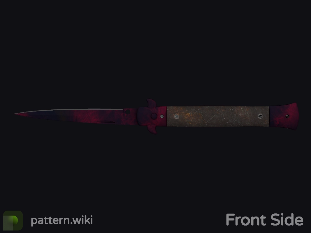 Stiletto Knife Doppler seed 731