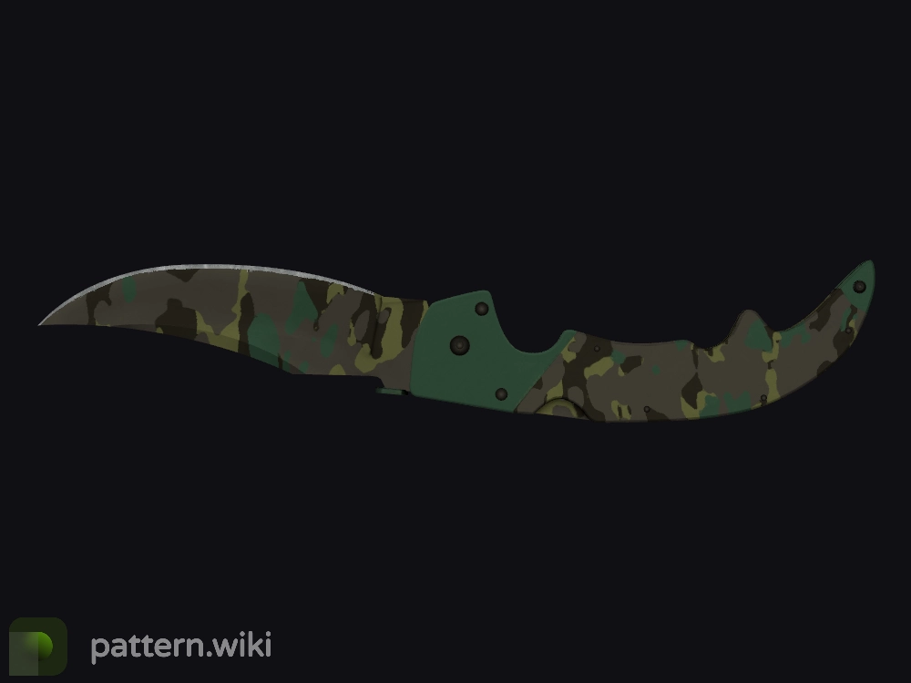 Falchion Knife Boreal Forest seed 142