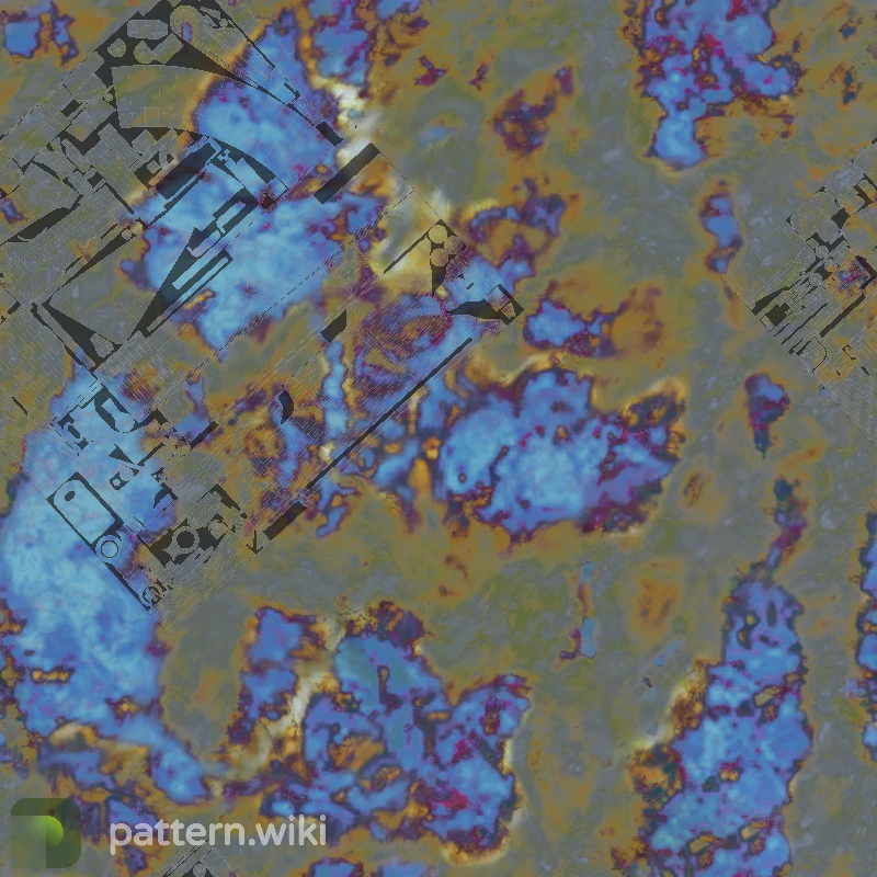 AK-47 Case Hardened seed 365 pattern template