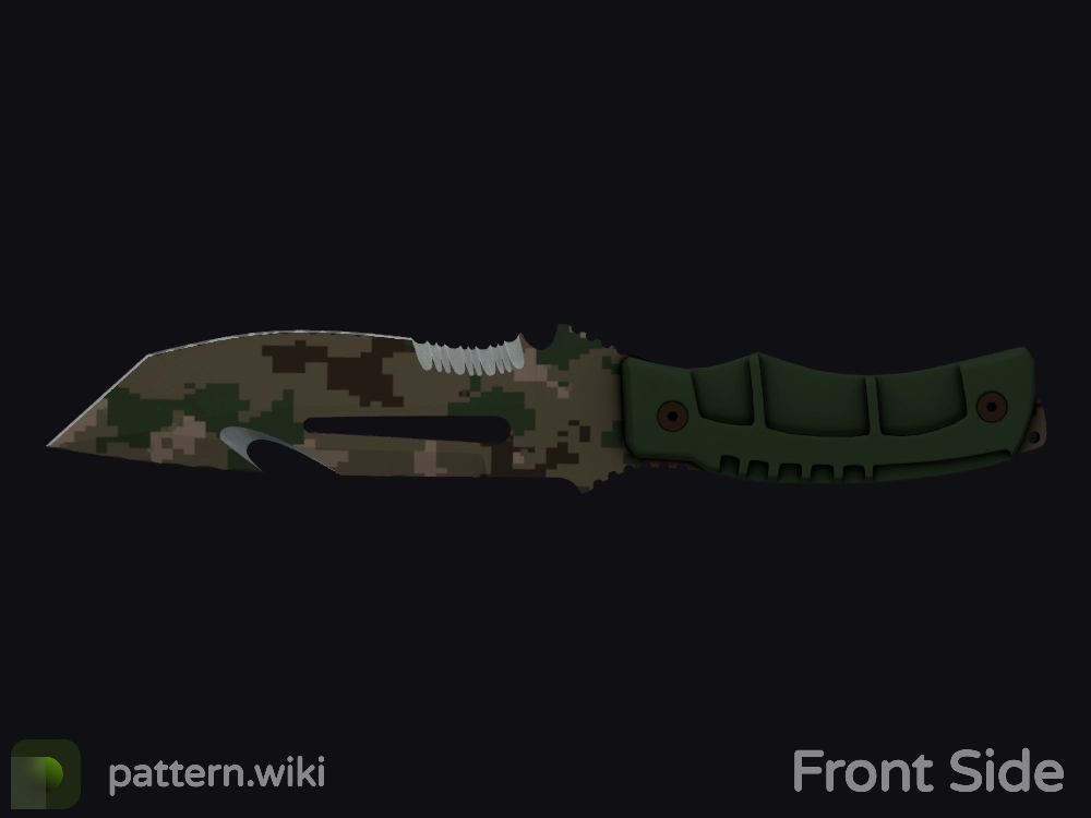 Survival Knife Forest DDPAT seed 484