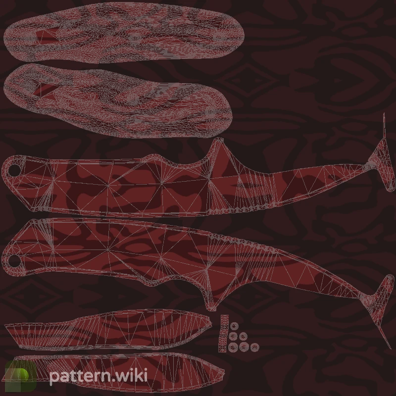 Gut Knife Slaughter seed 644 pattern template