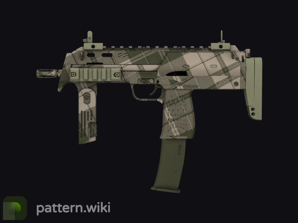 MP7 Olive Plaid seed 914