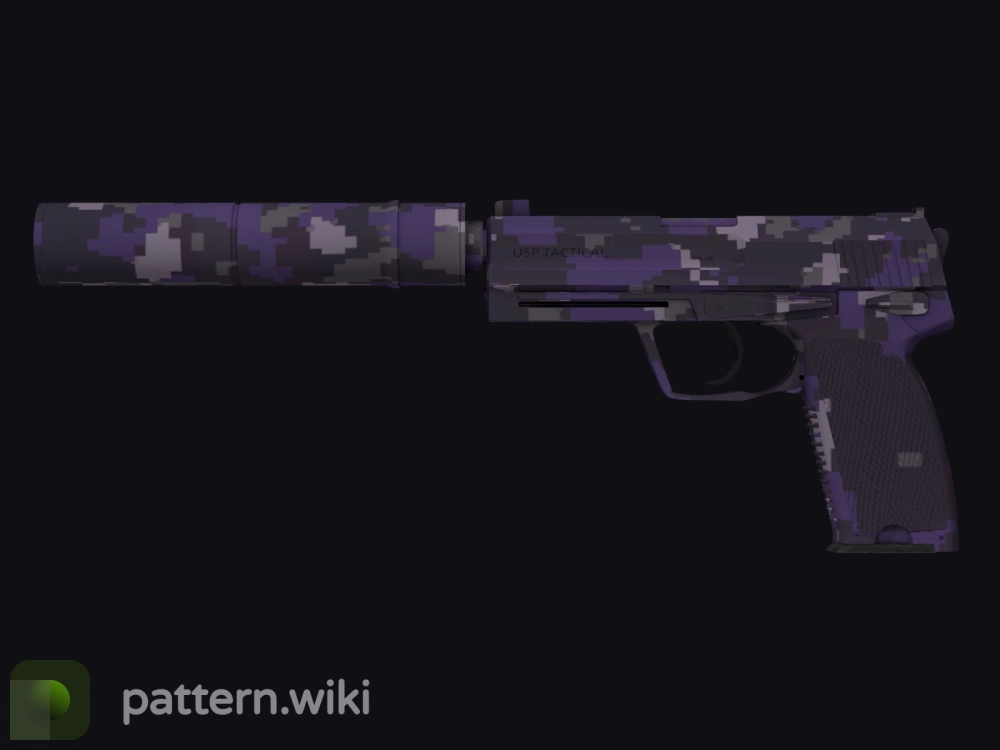 USP-S Purple DDPAT seed 252