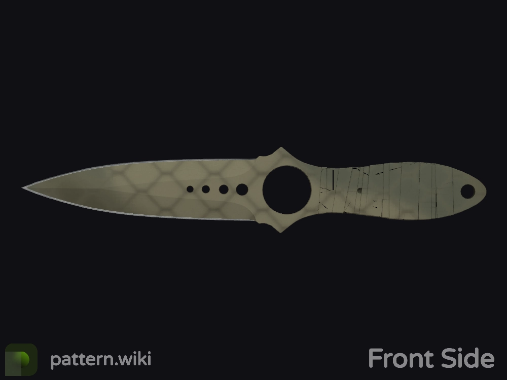 Skeleton Knife Safari Mesh seed 823