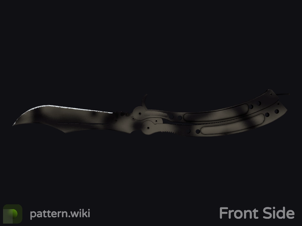 Butterfly Knife Scorched seed 621