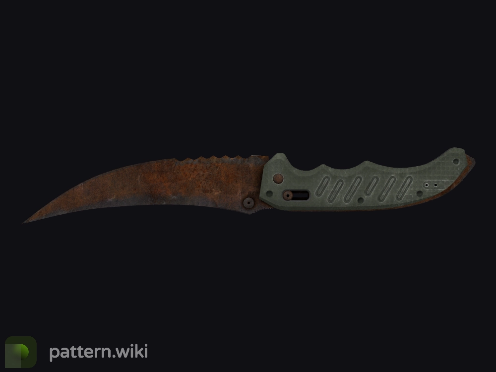 Flip Knife Rust Coat seed 564