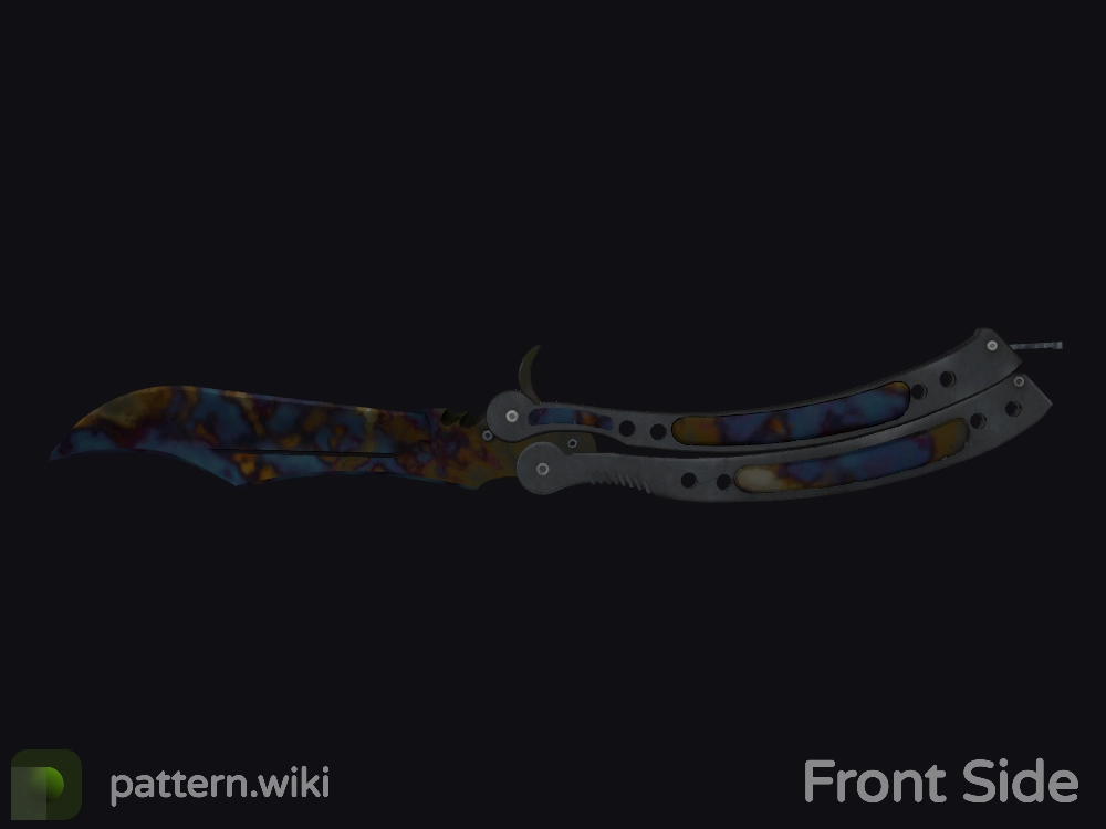 Butterfly Knife Case Hardened seed 953