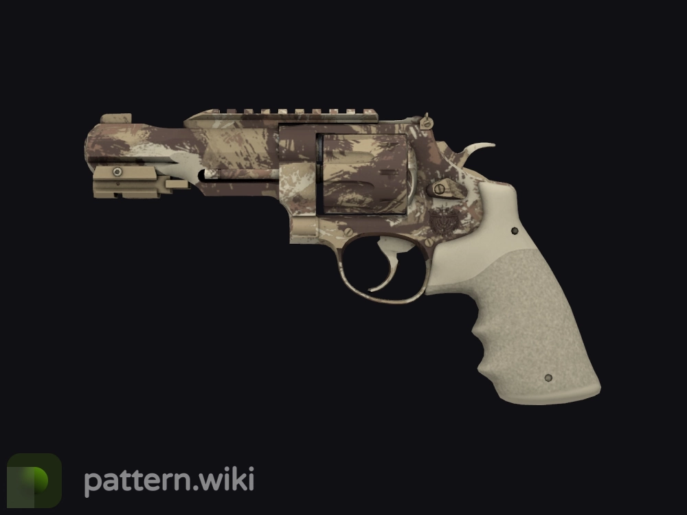 R8 Revolver Desert Brush seed 181