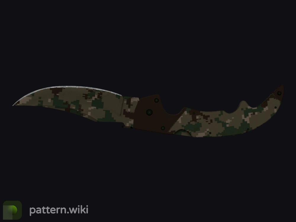 Falchion Knife Forest DDPAT seed 22