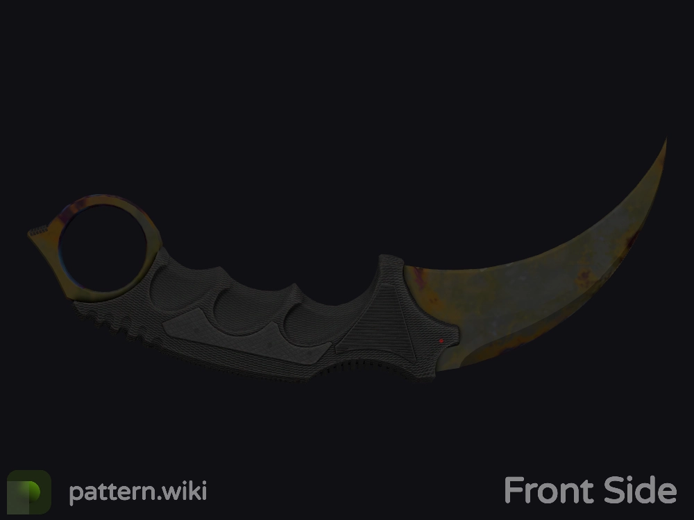 Karambit Case Hardened seed 742