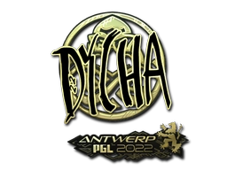 Sticker dycha (Gold) | Antwerp 2022 preview