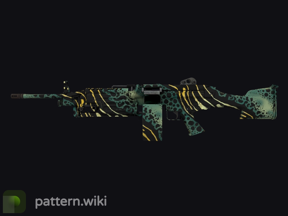 M249 Emerald Poison Dart seed 756