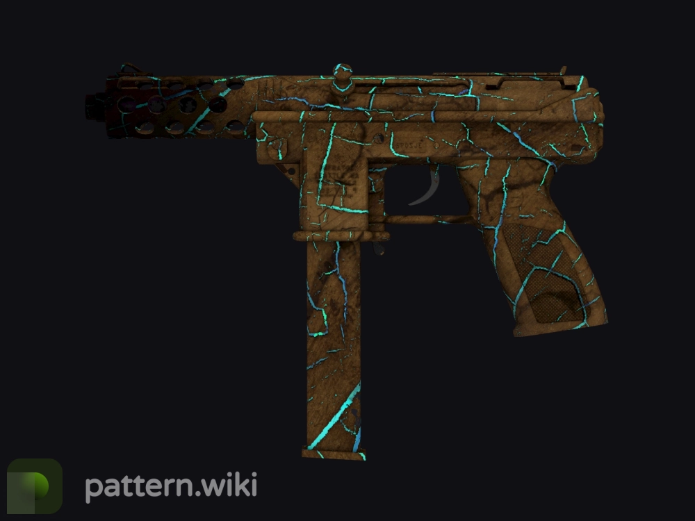 Tec-9 Cracked Opal seed 729