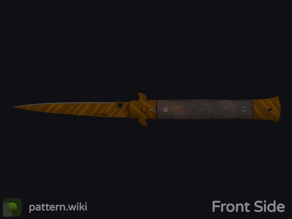 Stiletto Knife Tiger Tooth seed 584