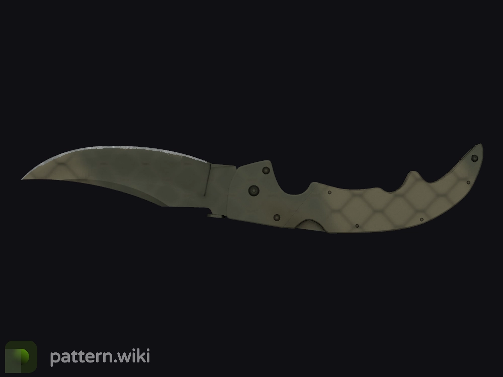 Falchion Knife Safari Mesh seed 718