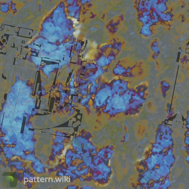 AK-47 Case Hardened seed 630 pattern template