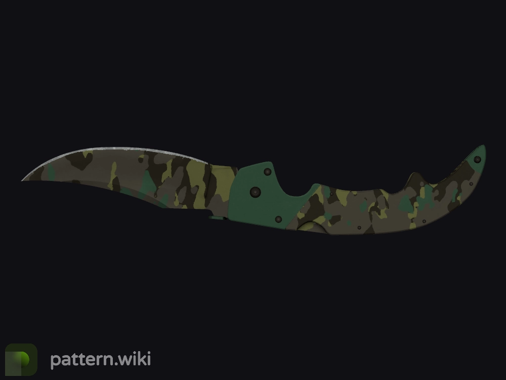 Falchion Knife Boreal Forest seed 971