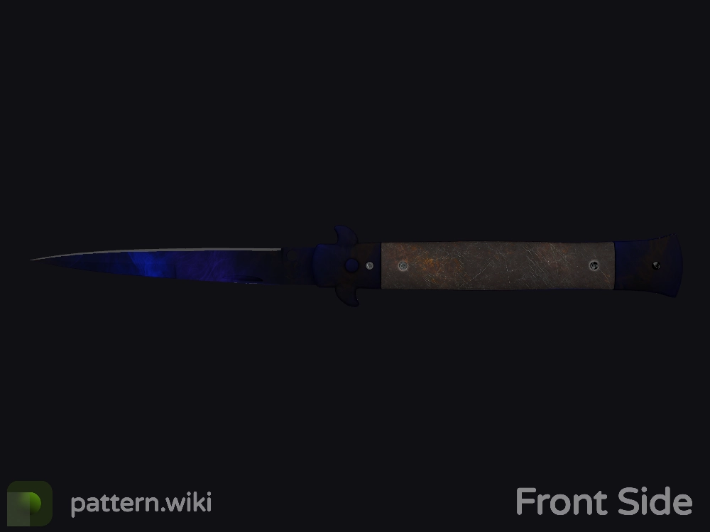 Stiletto Knife Doppler seed 131