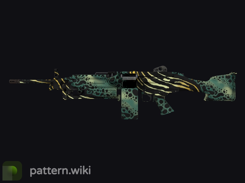 M249 Emerald Poison Dart seed 719