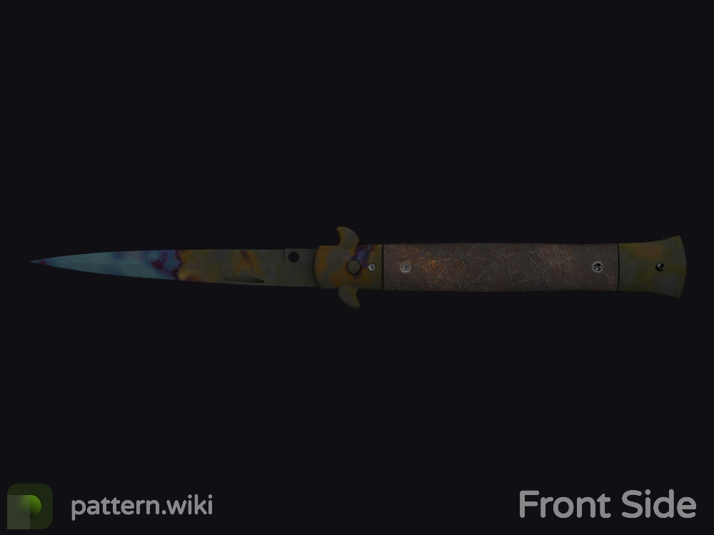 Stiletto Knife Case Hardened seed 709