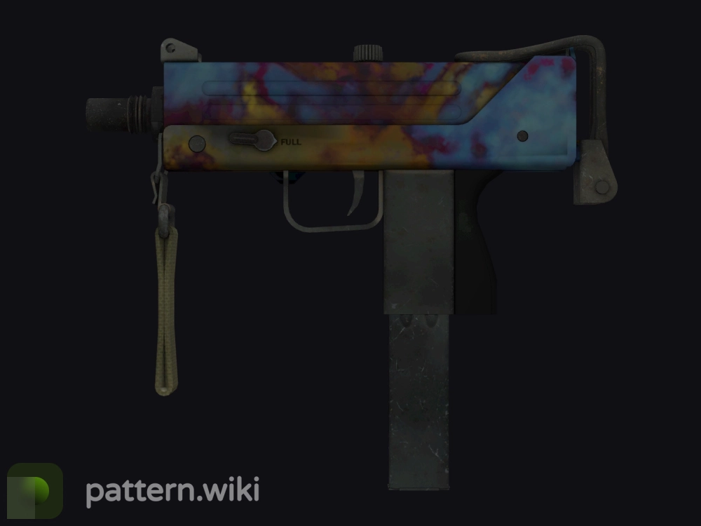 MAC-10 Case Hardened seed 443