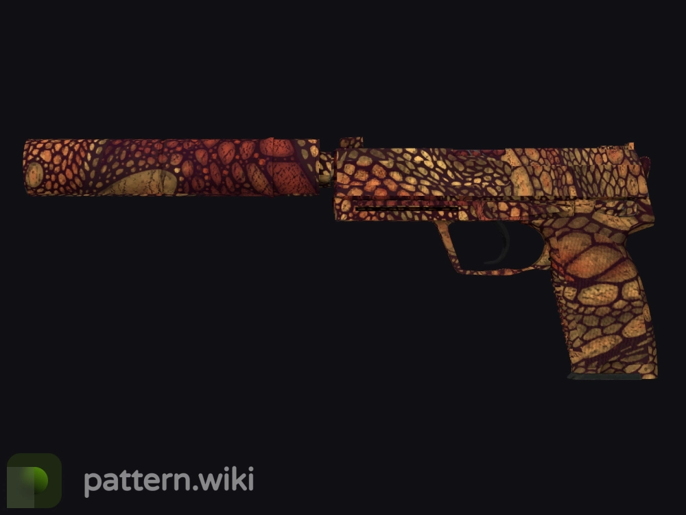 USP-S Orange Anolis seed 658