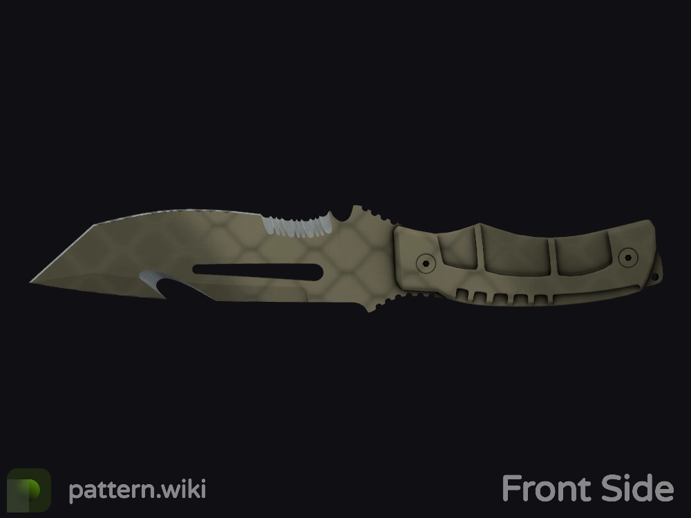 Survival Knife Safari Mesh seed 148