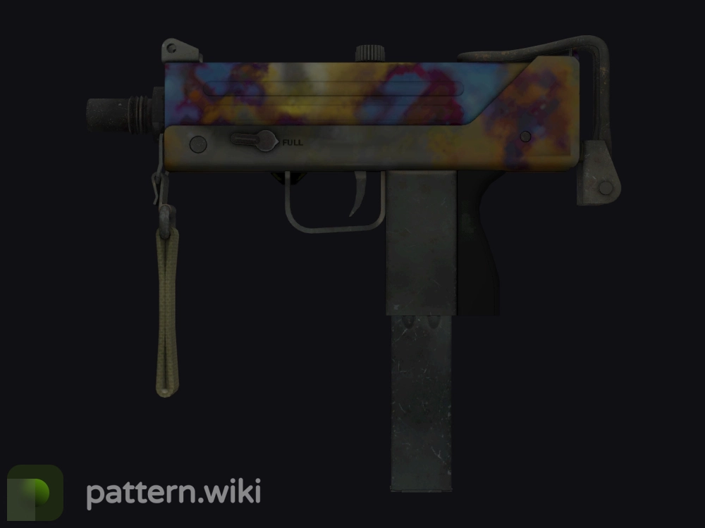 MAC-10 Case Hardened seed 619